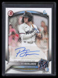 2025 Bowman Prospect Autographs BPAPM PJ Morlando Rookie Auto