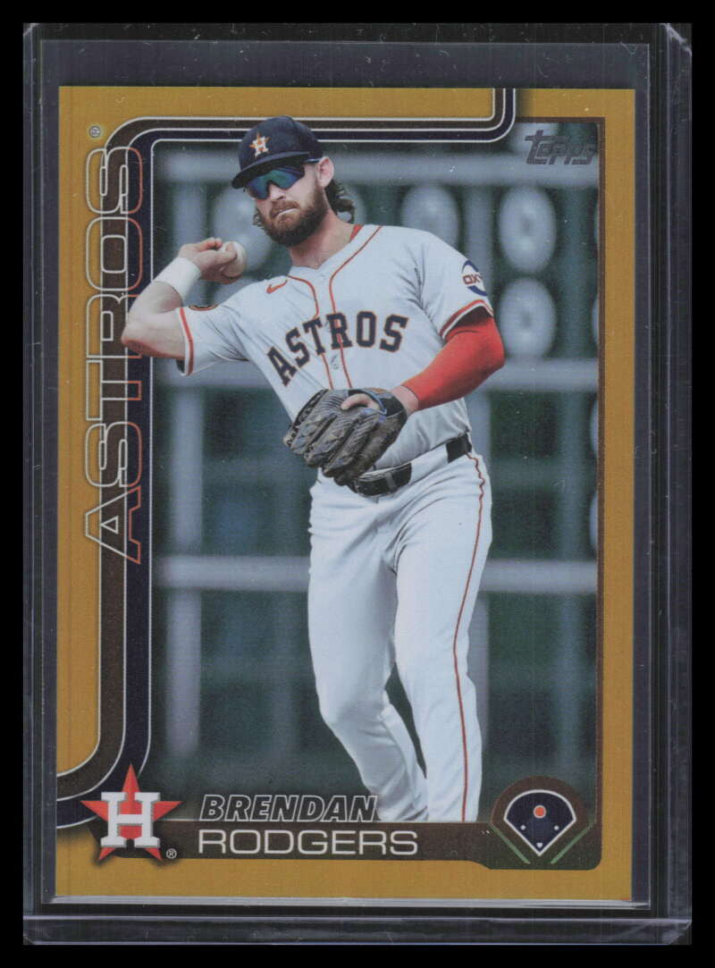 2025 Topps Gold Rainbow Foil 440 Brendan Rodgers 27/50