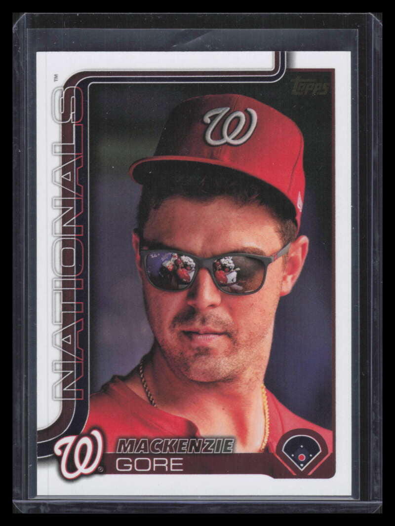 DELETE 165956 2025 Topps Golden Mirror Image Variations 334 MacKenzie Gore