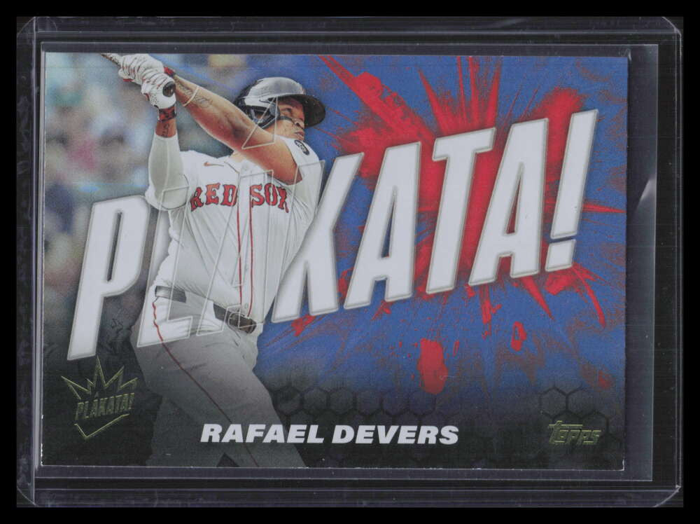 2025 Topps Plakata plak15 Rafael Devers