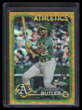 2024 Topps Chrome Logofractor Gold Refractor 5 Lawrence Butler Rookie 30/50