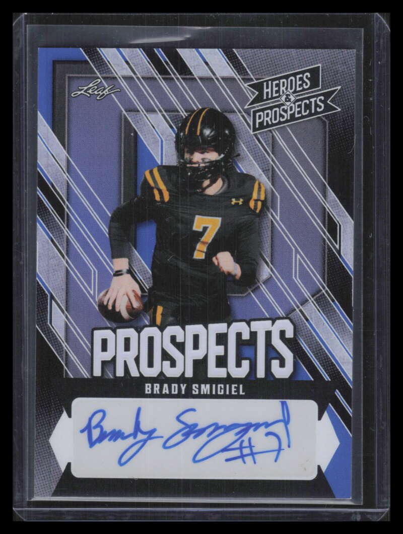 2024 Leaf Heroes and Prospects Autographs apbs2 Brady Smigiel Rookie Auto 9/15