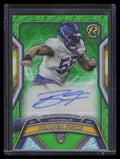 2024 Topps Resurgence Rookie Signatures Green Static Braden Fiske RC Auto 13/15