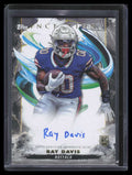 2024 Topps Inception Rookie Autographs RARD Ray Davis Rookie Auto