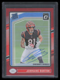 2024 Donruss Optic Rated Rookies Autographs Red Jermaine Burton RC Auto 30/75