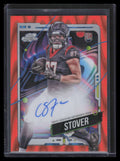 2024 Topps Cosmic Chrome Autographs Orange Refractor Cade Stover RC Auto 6/25