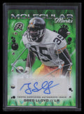 2024 Topps Resurgence Molecular Marks Autographs Green Surge Greg Lloyd Auto /15
