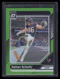 2024 Donruss Optic Lime Green Refractor 80 Dalton Schultz 49/50