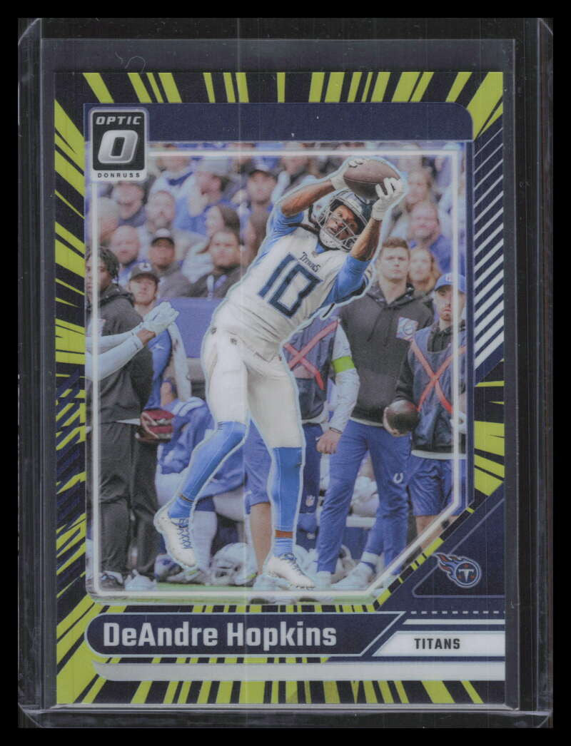 2024 Donruss Optic Electricity Refractor 192 DeAndre Hopkins 27/75