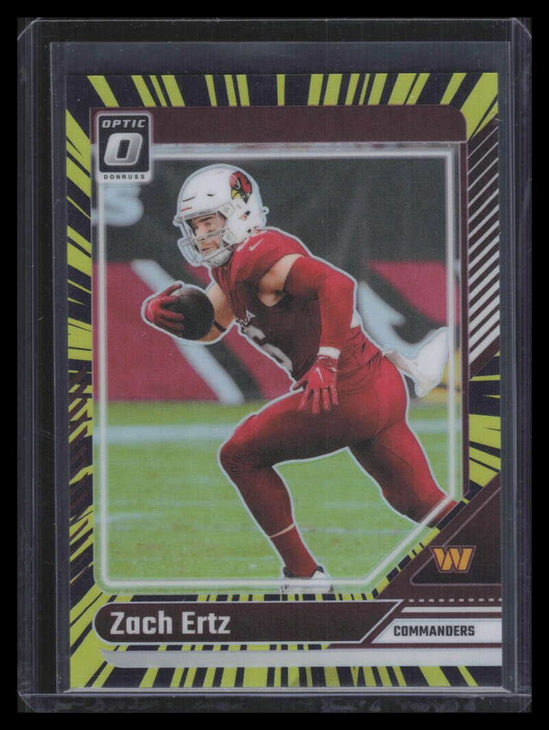 2024 Donruss Optic Electricity Refractor 197 Zach Ertz 50/75
