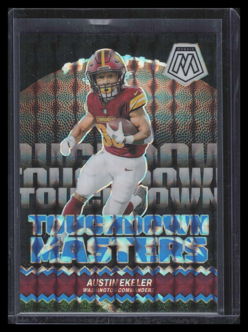 2024 Panini Mosaic Touchdown Masters Mosaic Reactive Blue 16 Austin Ekeler 96/99