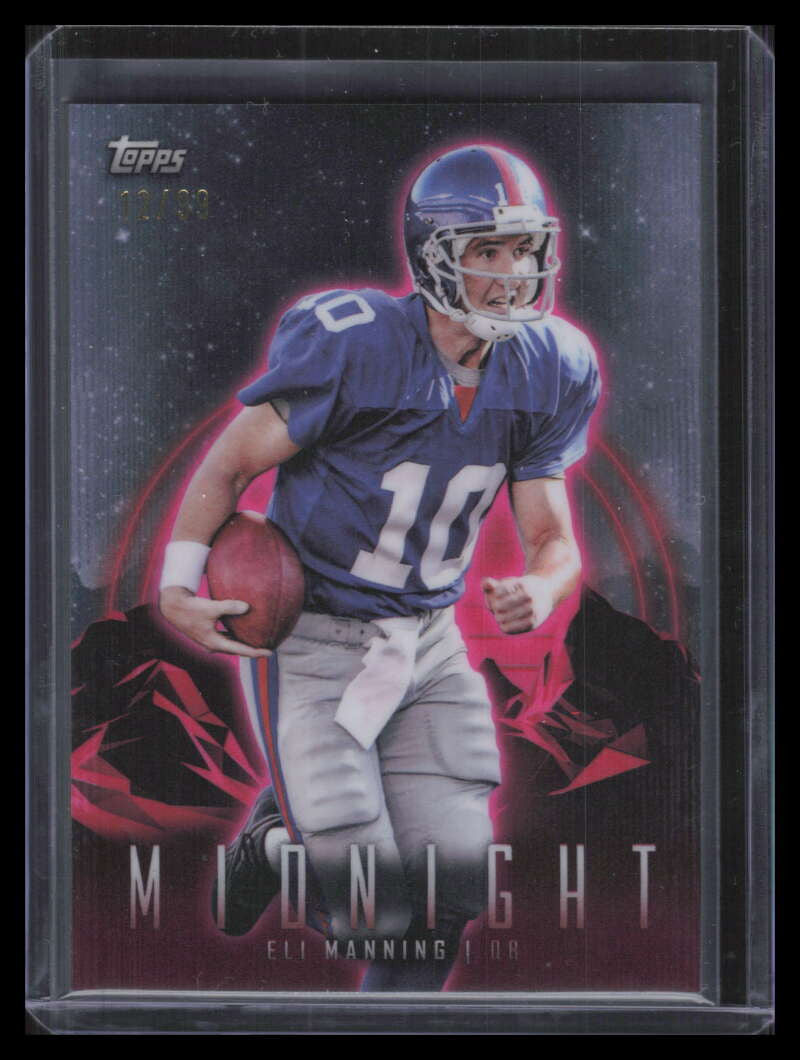 2024 Topps Midnight Twilight 75 Eli Manning 12/99