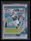 2024 Donruss Optic Fire Refractor 124 Jaylen Waddle