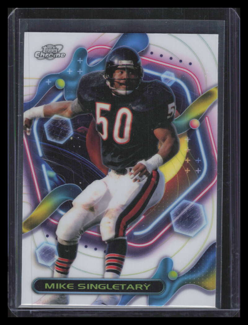 2023 Topps Composite Cosmic White Hole Refractor 262 Mike Singletary