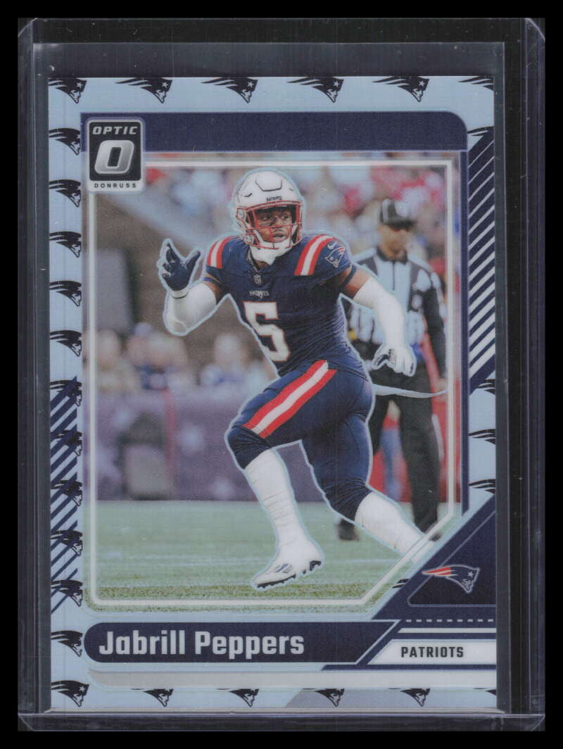 2024 Donruss Optic Team Logo Refractor 138 Jabrill Peppers 3/32