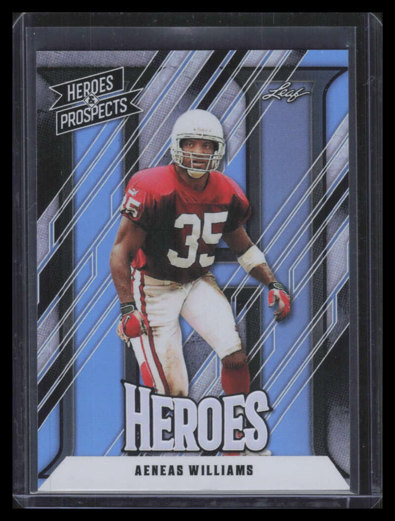 2024 Leaf Heroes and Prospects Platinum 163 Aeneas Williams 2/3