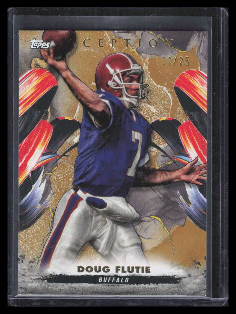 2024 Topps Inception Gold 11 Doug Flutie 11/25