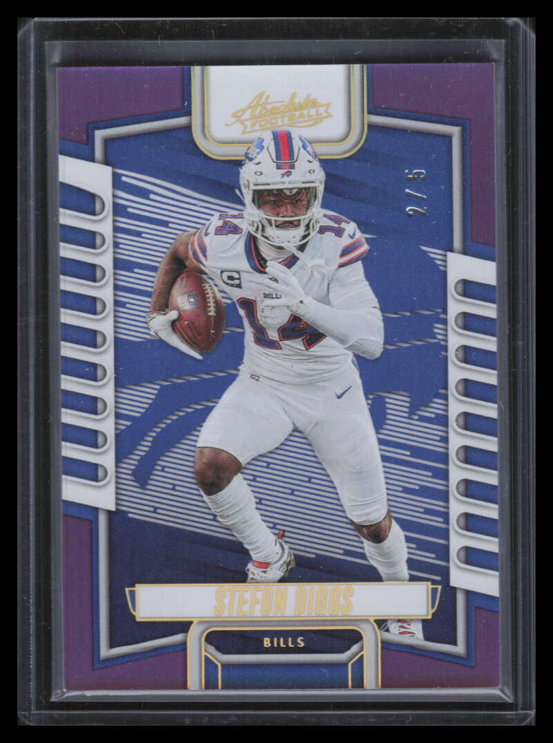 2023 Absolute Spectrum Purple 66 Stefon Diggs 2/5