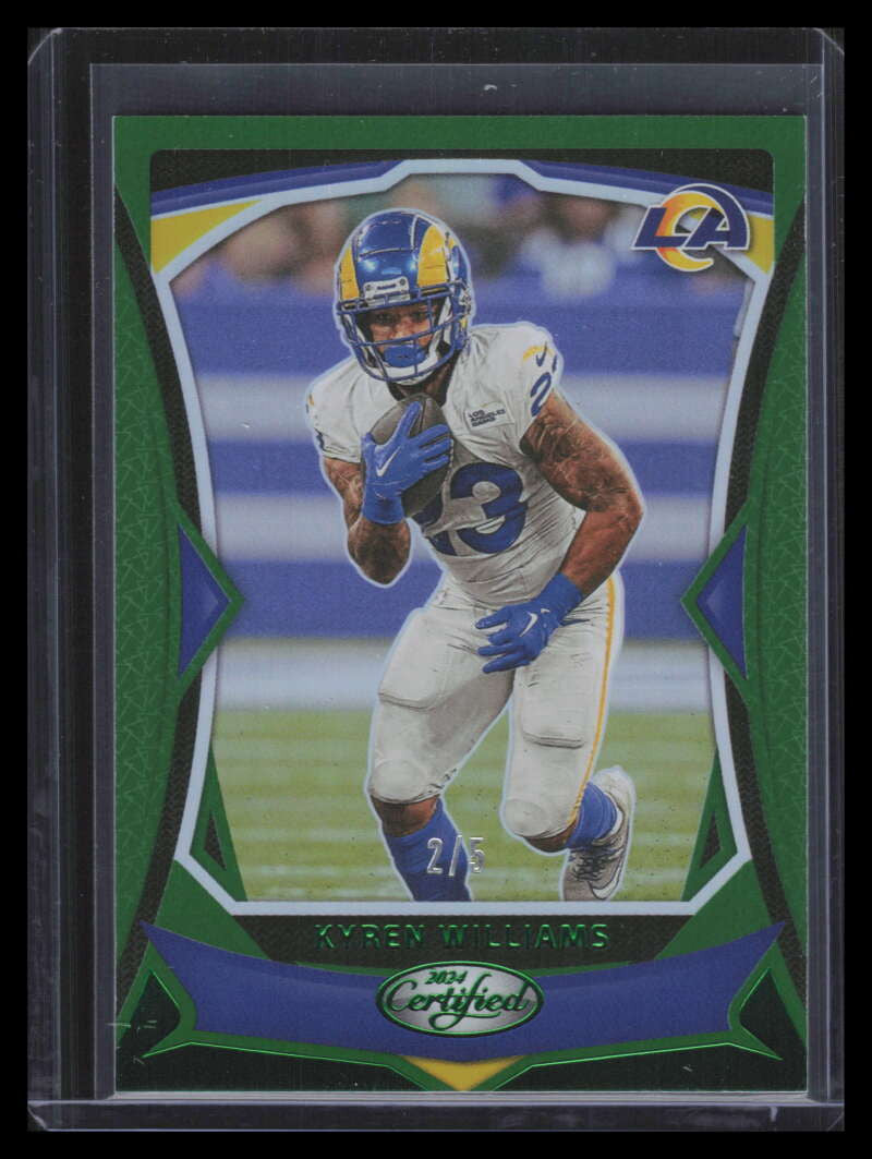 2024 Certified Mirror Green 71 Kyren Williams 2/5