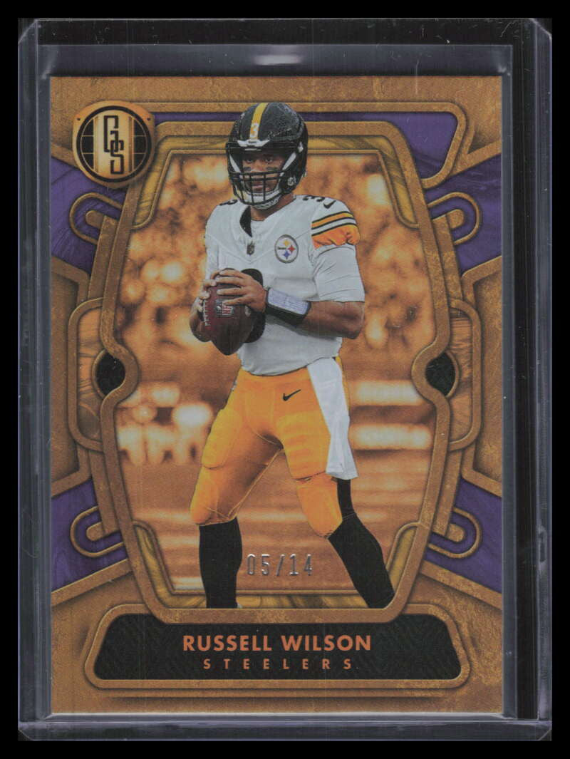 2024 Panini Gold Standard Violet 82 Russell Wilson 5/14