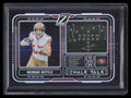 2024 Zenith Chalk Talk Red 25 George Kittle 17/50