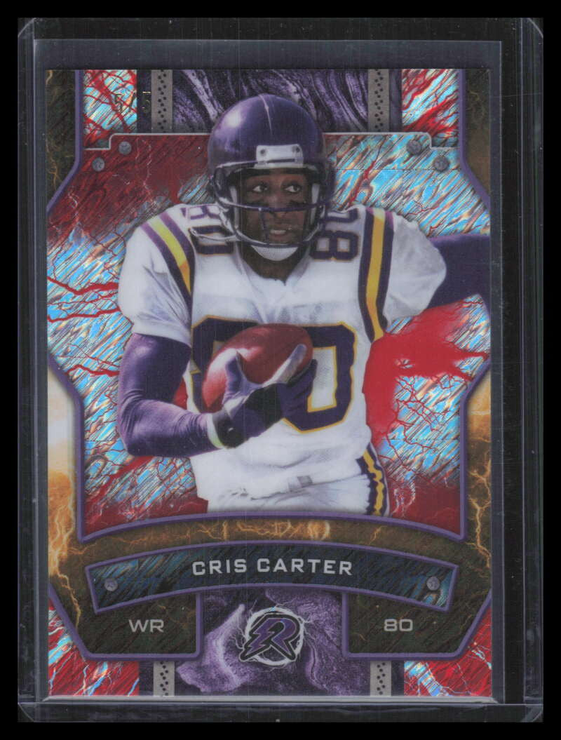 2024 Topps Resurgence Red Static Refractor 62 Cris Carter 5/5