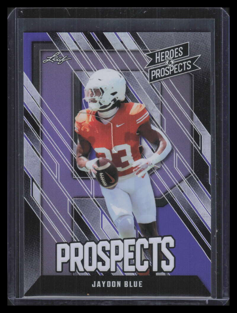 2024 Leaf Heroes and Prospects Blue 74 Jaydon Blue 24/49