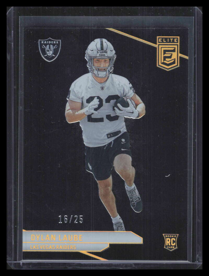2024 Elite Black 129 Dylan Laube Rookie 16/25