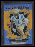 SOLD 166881 2024 Panini Prizm Draft Picks Break Gold Refractor J.Michael Sturdivant RC 2/10