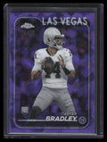 2024 Topps Chrome Sapphire Purple Refractor 272 Carter Bradley Rookie 5/10