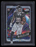 2024 Topps Cosmic Chrome Black Eclipse Refractor 104 Jase McClellan Rookie 2/10
