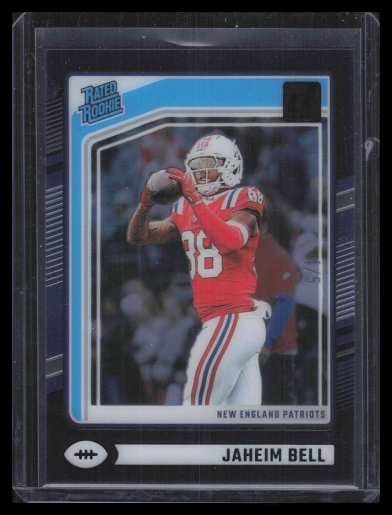 2024 Clearly Donruss Black 91 Jaheim Bell RR Rated Rookie 4/5