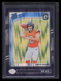 2024 Donruss Optic Purple Shock Refractor 209 Bo Nix RR Rated Rookie 153111