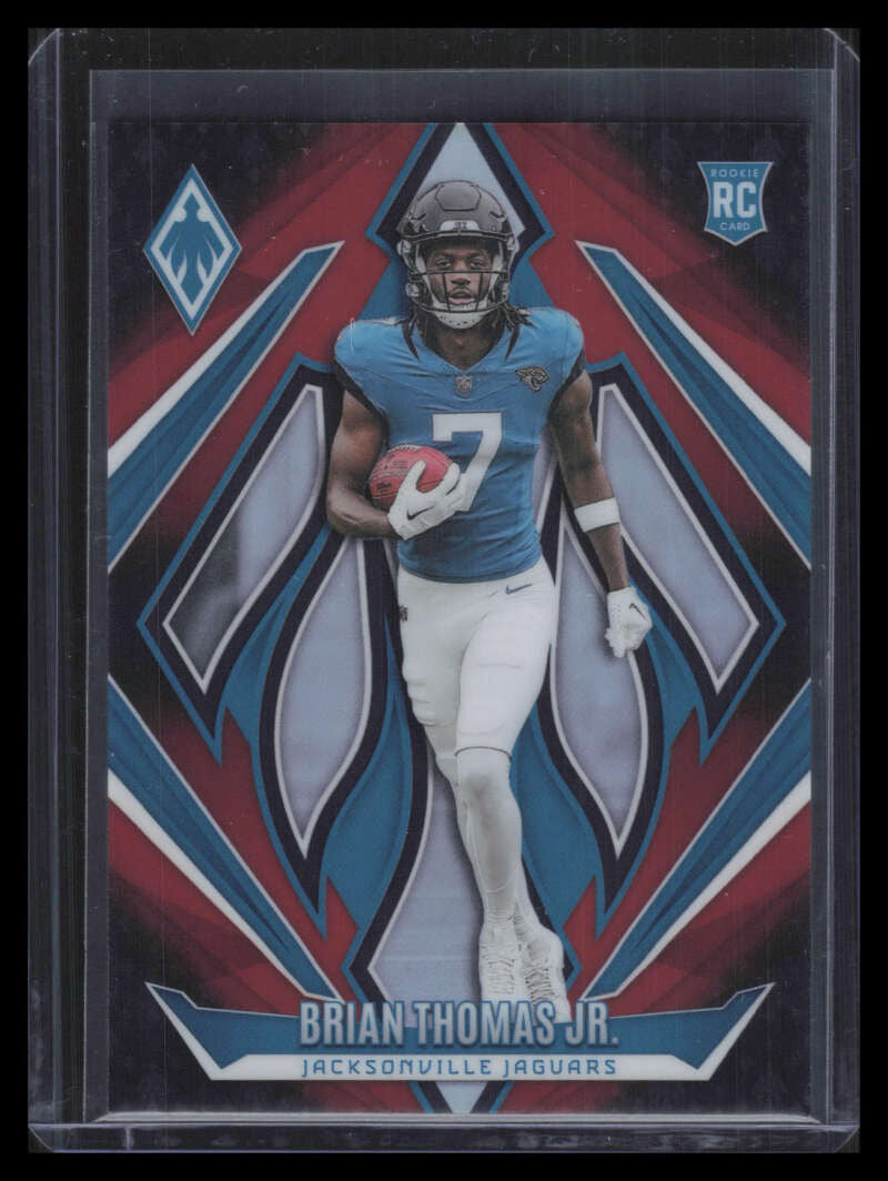 2024 Panini Phoenix Red Fade 164 Brian Thomas Jr. Rookie 23/299
