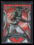 2024 Topps Resurgence Orange Power Surge Refractor 169 Isaiah Davis Rookie 3/25