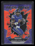 2024 Panini Prizm Draft Picks Break Orange Pulsar 22 Michael Penix Jr. RC 47/49
