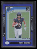2024 Donruss Optic Blue Refractor 286 Rome Odunze RR Rated Rookie 175/199