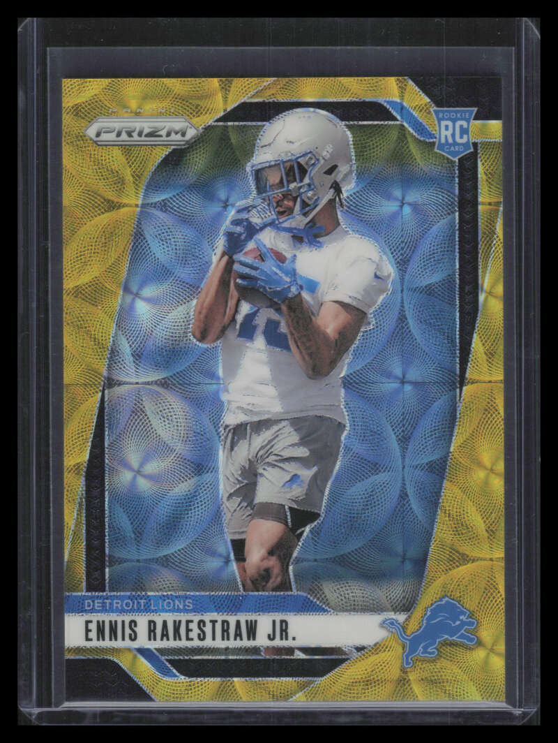 2024 Panini Prizm Prizms Choice Gold Refractor 332 Ennis Rakestraw Jr. RC 6/10