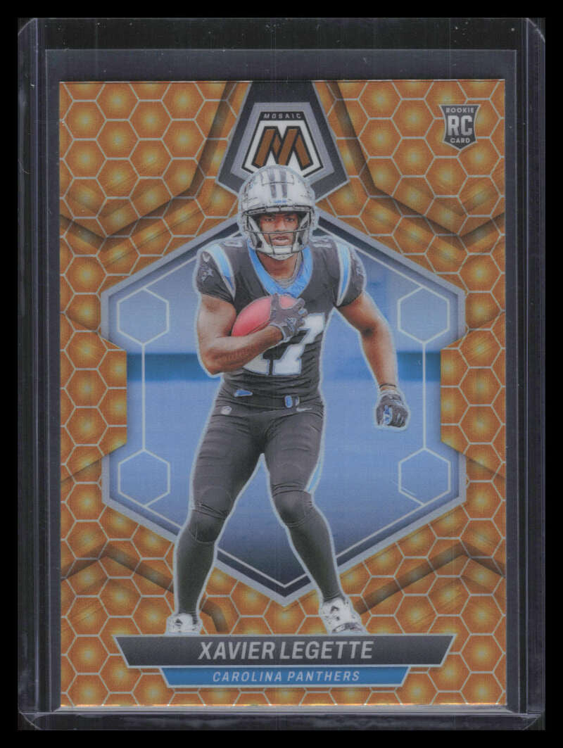 2024 Panini Mosaic Honeycomb Refractor 332 Xavier Legette Rookie