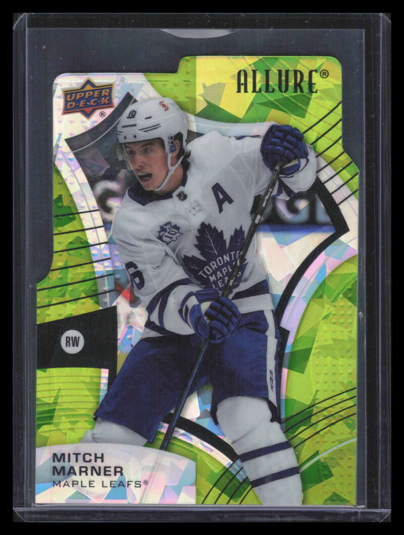 2021-22 Upper Deck Allure Green Rainbow 64 Mitch Marner 23/99