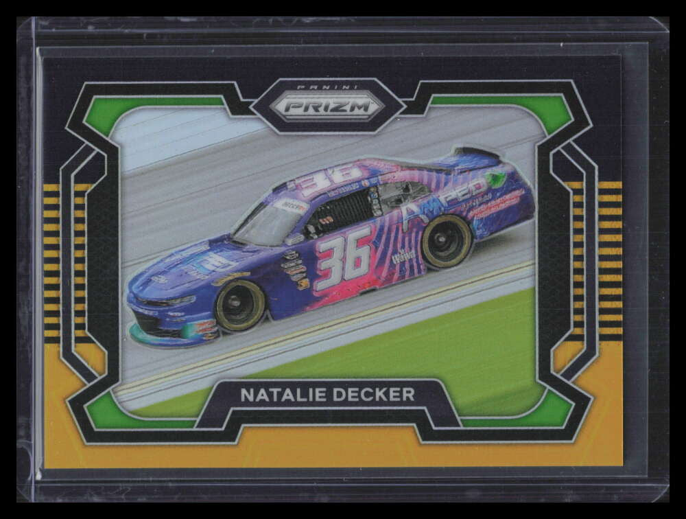 2024 Panini Prizm Rides Prizms Black Gold Refractor 91 Natalie Decker 2/5