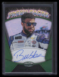 2018 Certified Fresh Faces Signatures Green 5 Bubba Wallace Rookie Auto 5/5