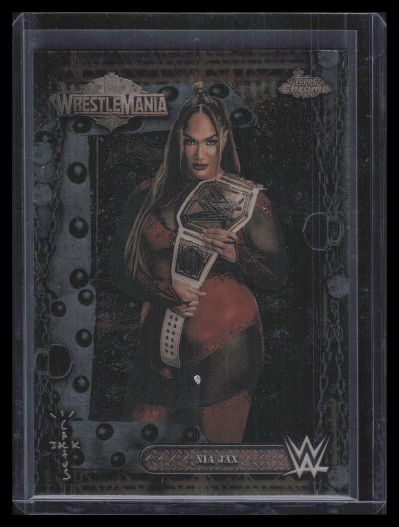 2025 Topps Chrome WWE Cactus Jack x WrestleMania Cactus Champions cca13 Nia Jax