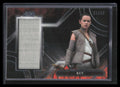 SOLD 167096 2018 Topps Star Wars Galactic Files Source Material CRRJ Rey's Jacket 21/50