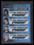 2025 Leaf Pop Century Co-Stars Quad Proof Kelly Sharon Jack Ozzy Osbourne 1/1
