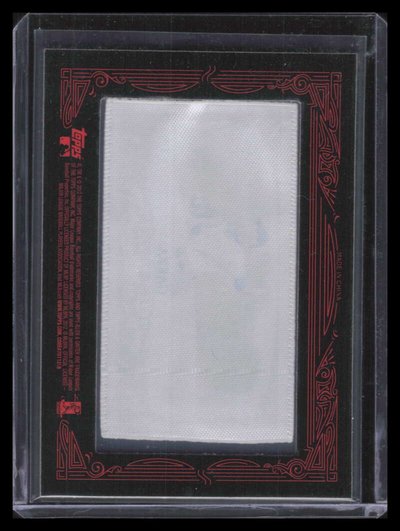 DELETE 167301 2012 Topps Allen and Ginter Mini Framed Silk 35 Matt Garza 5/10