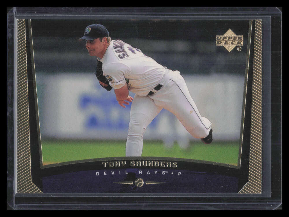 DELETE 167308 1999 Upper Deck Exclusives Level 2 496 Tony Saunders 4/10