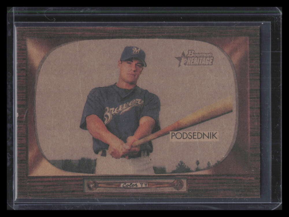 DELETE 167311 2004 Bowman Heritage Mahogany 101 Scott Podsednik 12/25