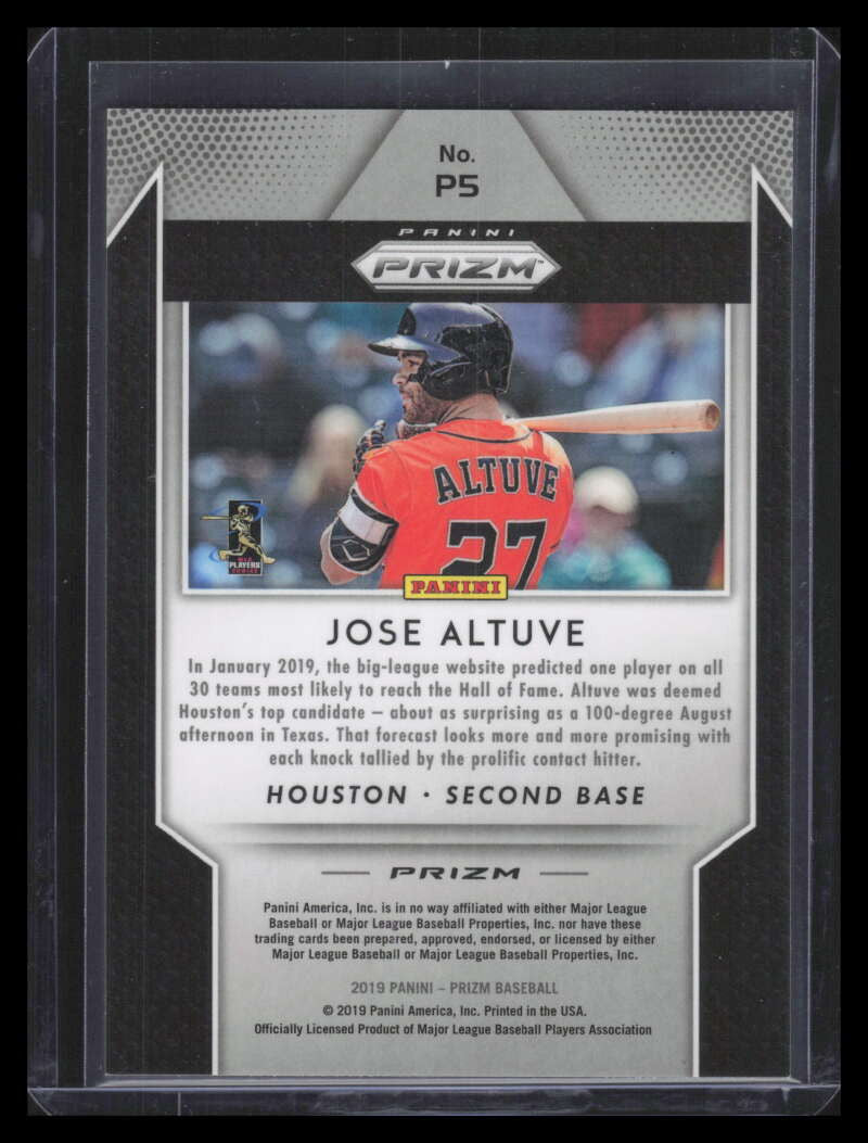 DELETE 168043 2019 Panini Prizm Profiles 5 Jose Altuve
