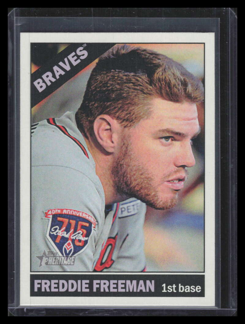 DELETE 168045 2015 Topps Heritage 200b Freddie Freeman Color Swap SP